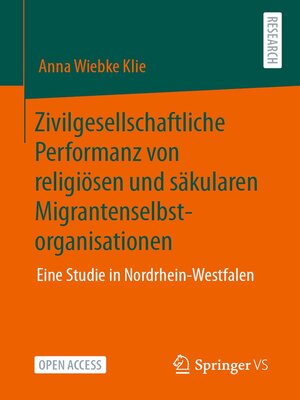 cover image of Zivilgesellschaftliche Performanz von religiösen und säkularen Migrantenselbstorganisationen